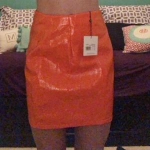Orange Skirt